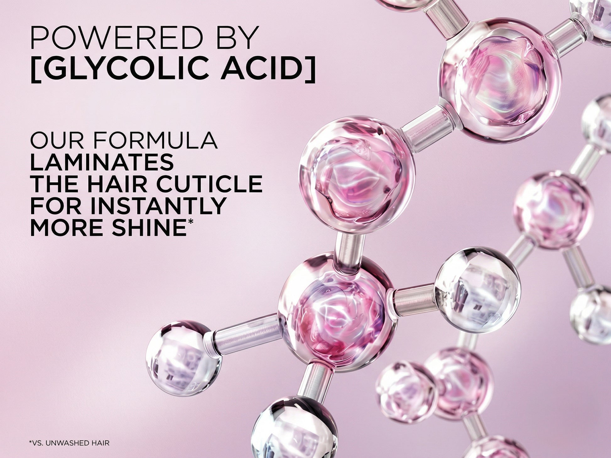 Loreal Paris Hair Expertise Glycolic Gloss Shine Boosting Shampoo 375ml in Sri Lanka