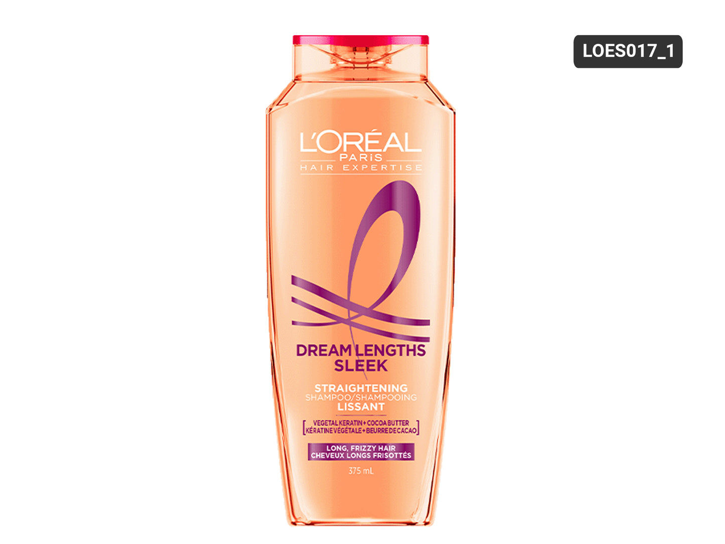 Loreal Paris Dream Lengths Sleek Straightening Shampoo 375ml in Sri Lanka