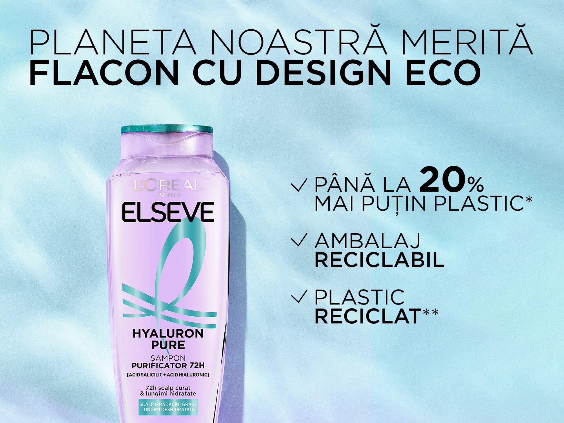 Loreal Paris Elseve Hyaluron 72H Pure Shampoo 250ml in Sri Lanka