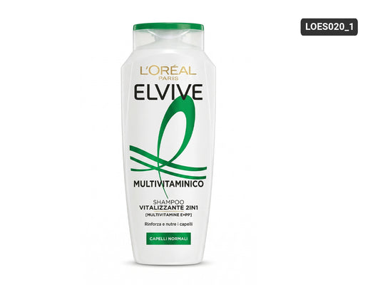 Loreal Paris Elvive Multivitaminico Vitalizzante 2 in 1 Shampoo 250ml in Sri Lanka