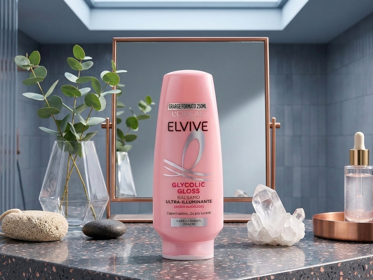 Loreal Paris Elvive Glycolic Gloss Ultra Illuminating Conditioner 250ml in Sri Lanka