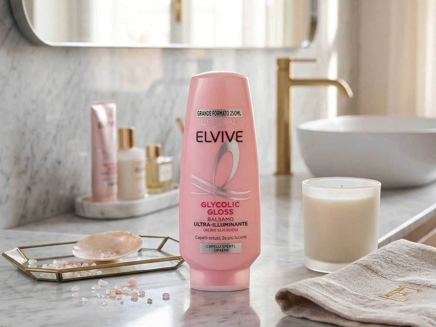 Loreal Paris Elvive Glycolic Gloss Ultra Illuminating Conditioner 250ml