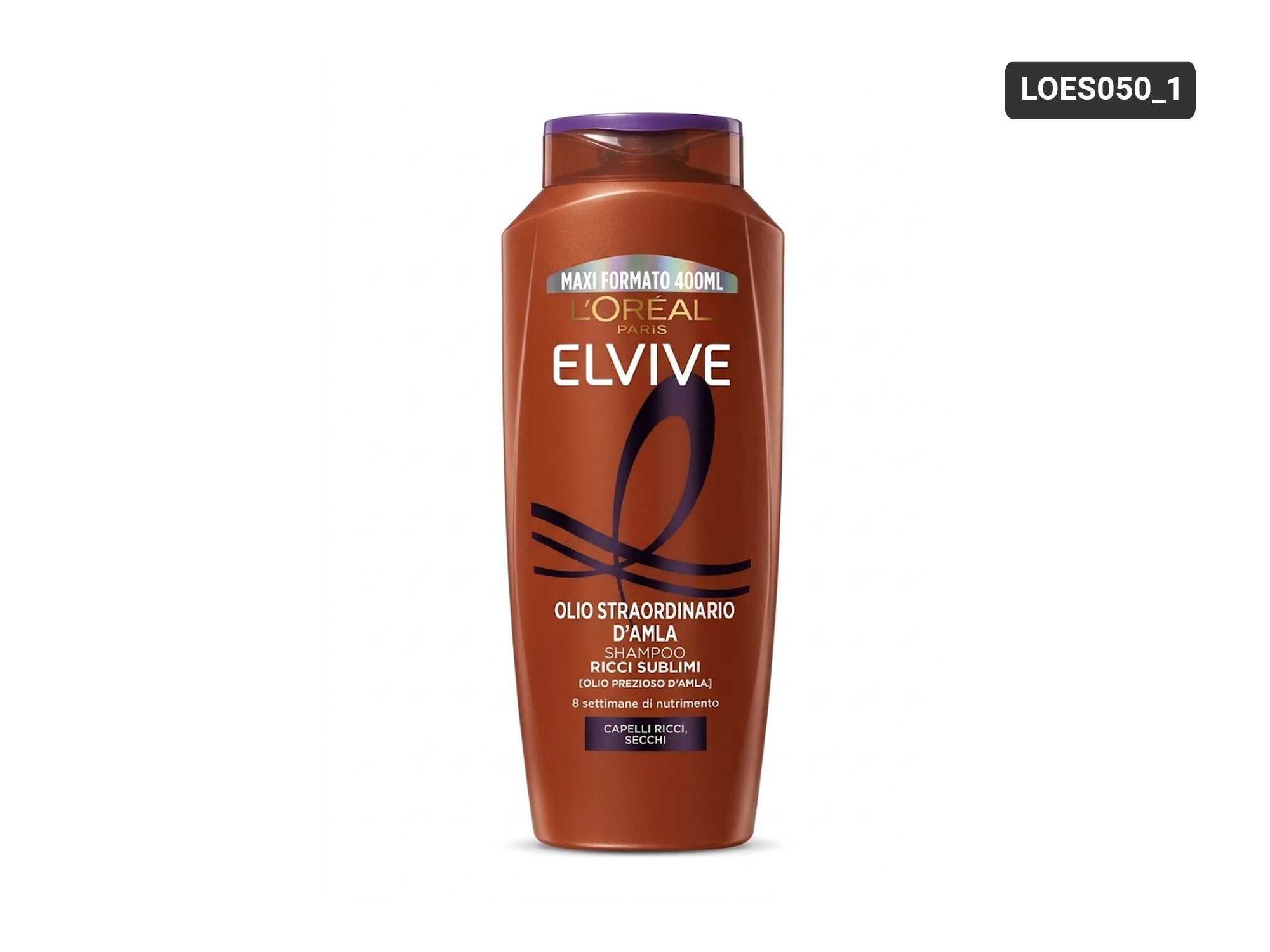 Loreal Elvive Extraordinary Oil Amla Shampoo 400ml for very dry curly hair, front view