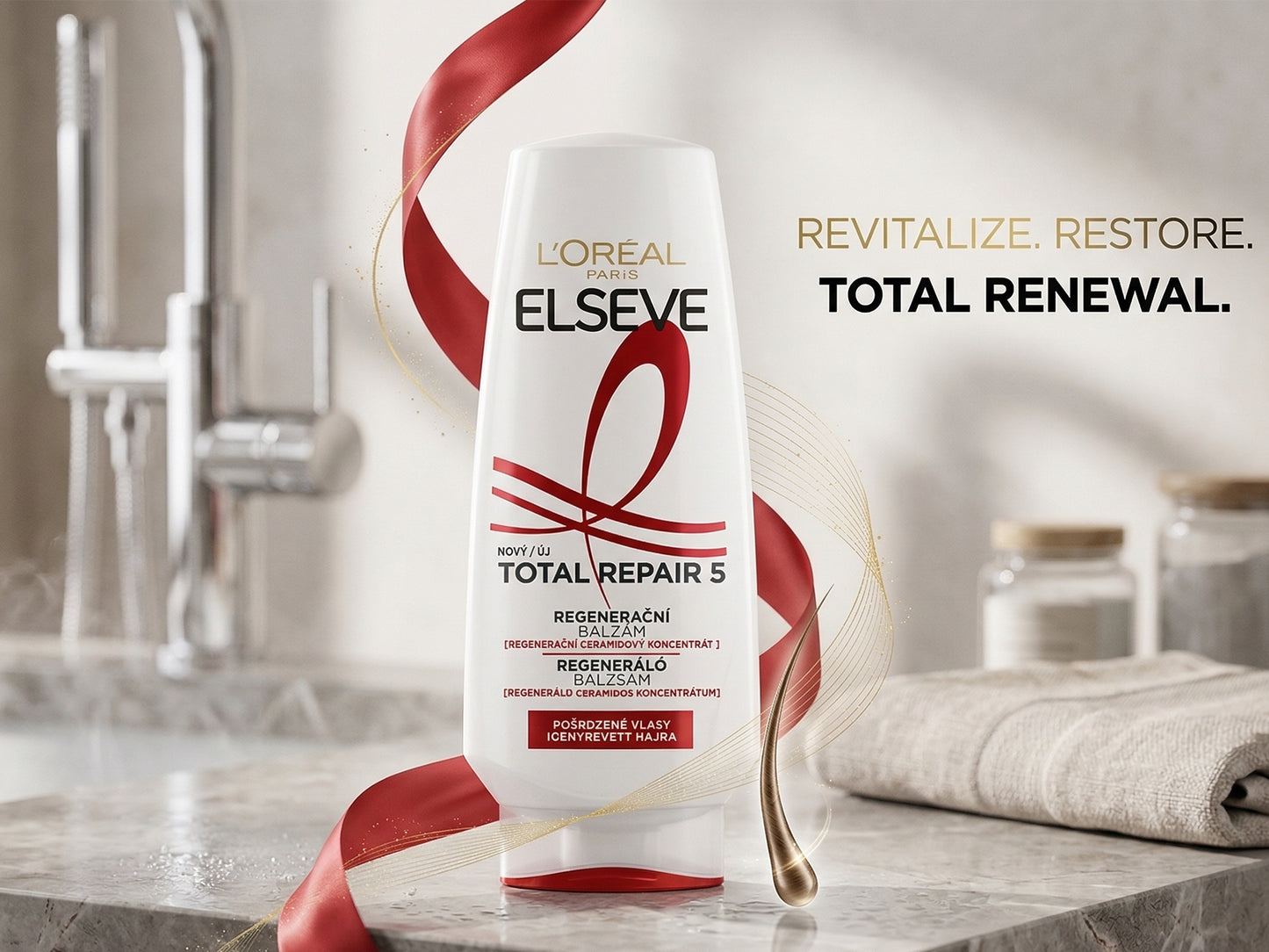 Loreal Paris Elseve Total Repair 5 Regenerating Balm 200ml