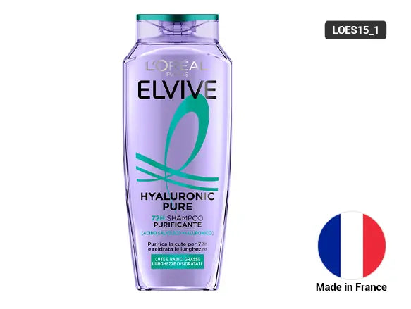 Loreal Elvive Hyaluronic Pure 72H Shampoo 250ml