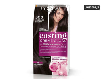 Buy Original Loreal Darkest Brown Casting Creme Gloss 300 in Sri Lanka