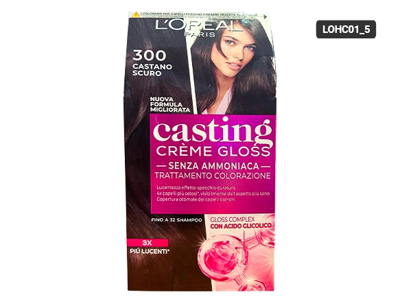 Loreal Casting Cream Gloss Hair Color Deep Black 200