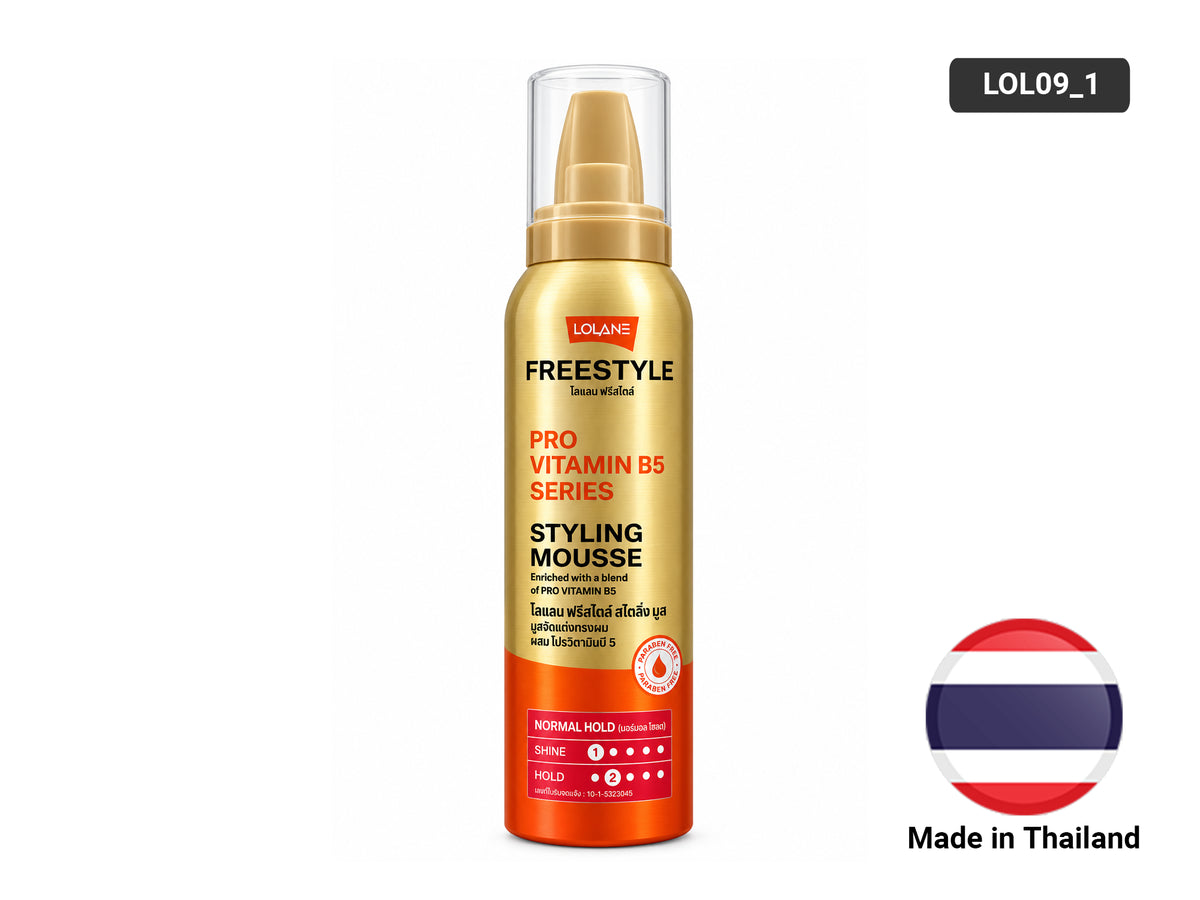 Lolane Freestyle Pro Vitamin B5 Styling Mousse Normal Hold 130ml in Sri Lanka