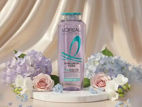 Loreal Hyaluron Pure 72H Purifying Shampoo 375ml in Sri Lanka