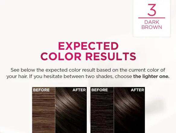 Loreal Excellence Creme Darkest Brown 3 Hair Dye