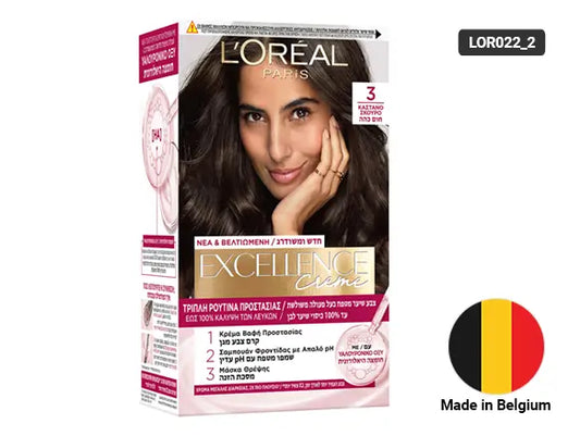 Loreal Excellence Creme Darkest Brown 3 Hair Dye in Sri Lanka