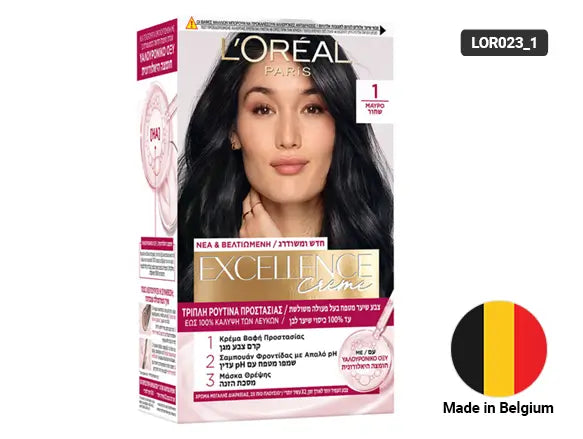 Loreal Excellence Creme Black 1 Hair Dye
