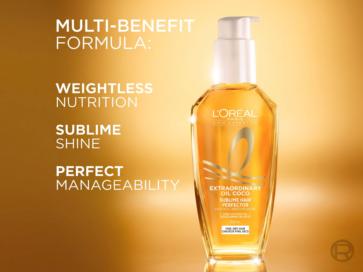 Loreal Paris Extraordinary Oil Coco Sublime Hair Perfector For Fine Hair 100ml in Sri Lanka