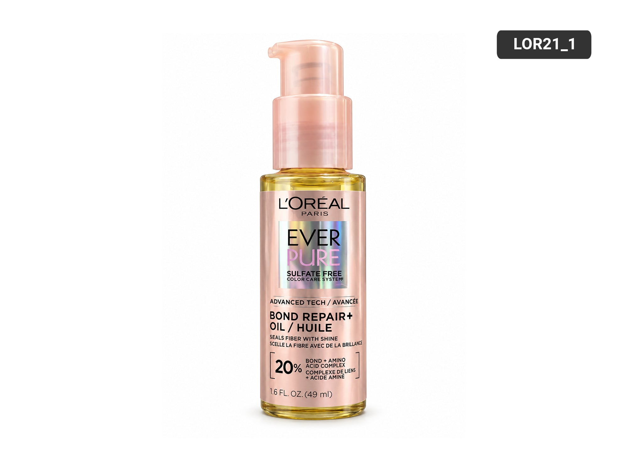 Loreal Paris EverPure Sulfate Free Bond Repair + Hair Oil 49ml