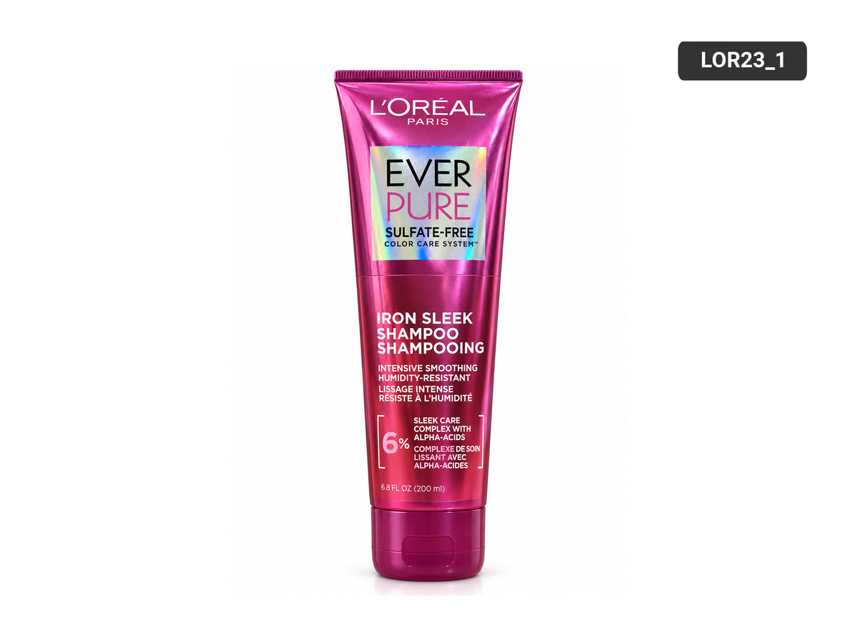 Loreal Ever Pure Sulfate Free Iron Sleek Smoothing Shampoo 200ml