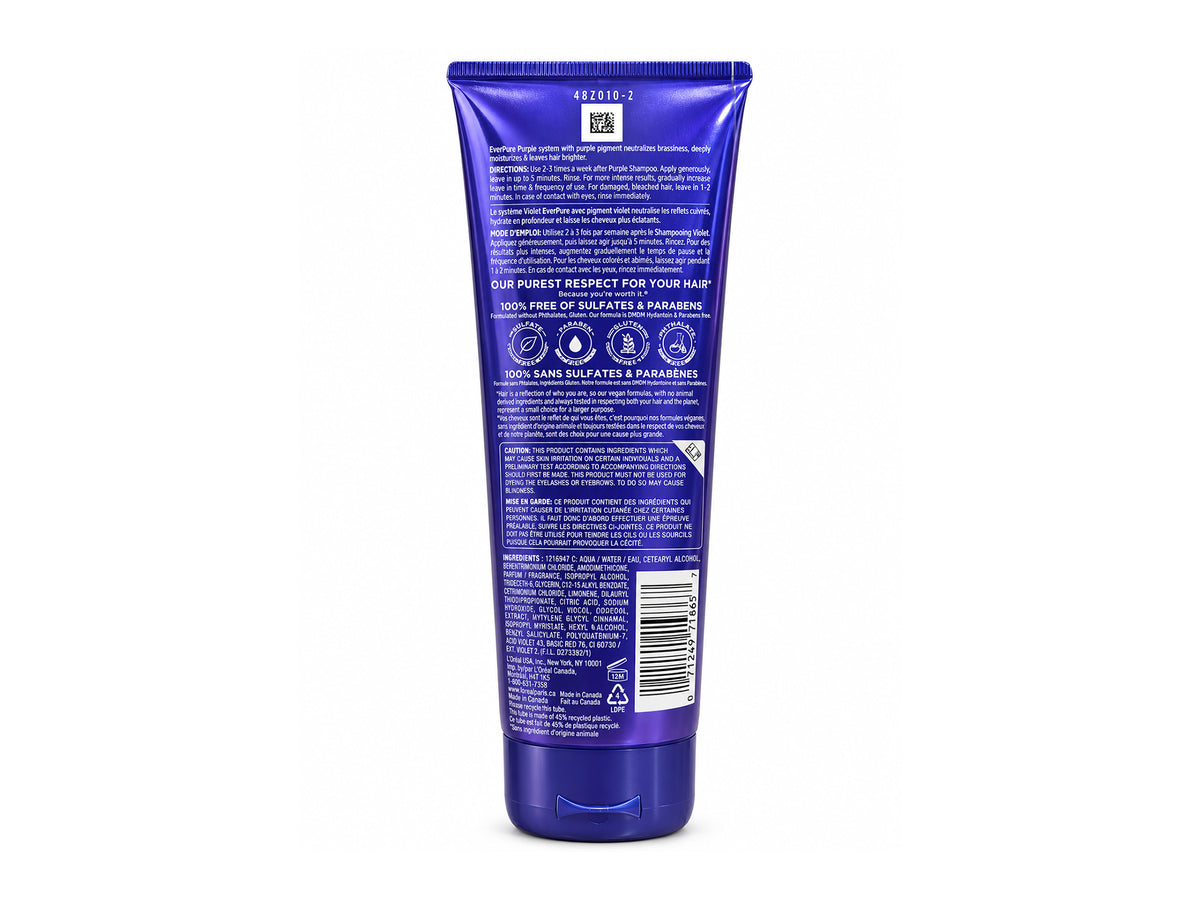 Loreal Ever pure Purple Revitalisant Violet Conditioner 200ml