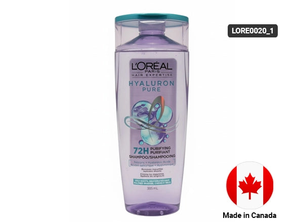 Loreal Elvive Hyaluron Pure 72H Purifying Shampoo 385ml