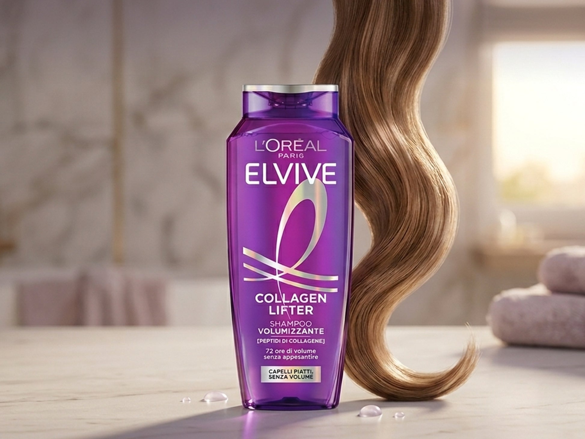 Loreal Paris Elvive Collagen Lifter Volumizing Shampoo 250ml in Sri Lanka
