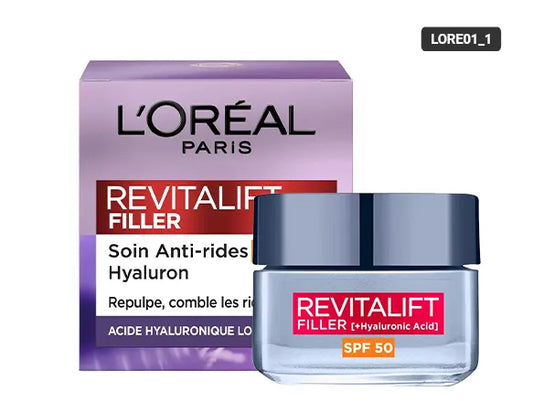 Loreal Revitalift SPF 50 Hyaluron Anti Wrinkle Treatment 50ml