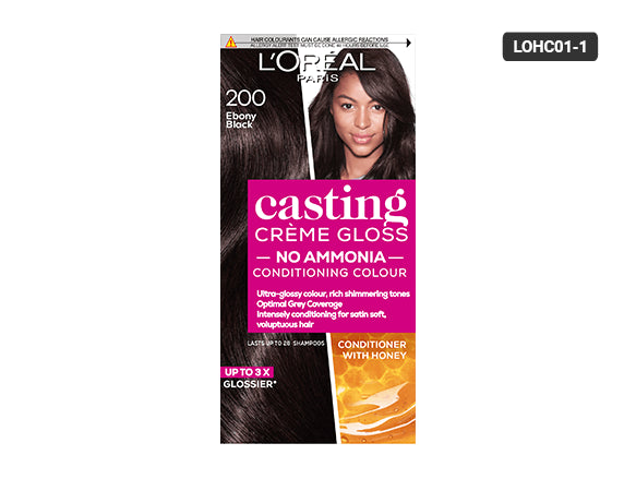 LOREAL Casting Cream Gloss Hair Color - Deep Black 200 in Sri Lanka 