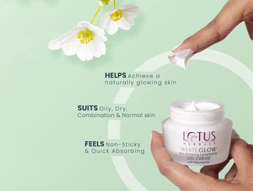 Lotus White Glow Whitening Gel Cream 60g