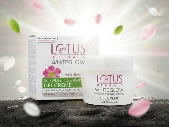 Lotus White Glow Whitening Gel Cream 60g