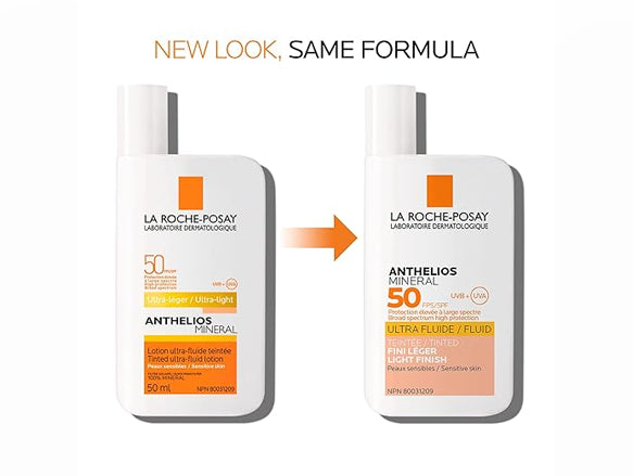 La Roche-Posay Anthelios Mineral Tinted Ultra Fluid SPF 50 Facial Sunscreen 50ml - FRANCE in Sri Lanka