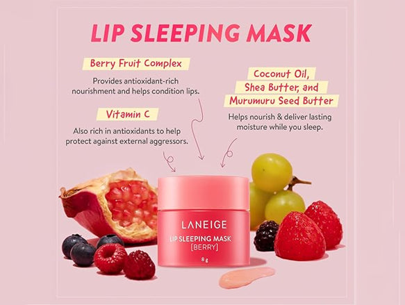 Laneige Lip Sleeping Mask Grapefruit 8g - KOREA in Sri Lanka
