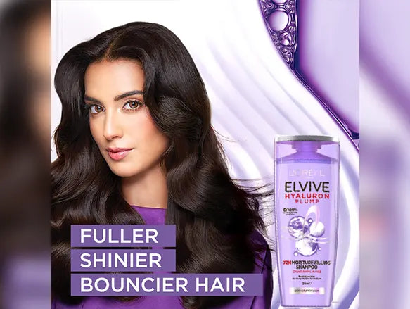 Loreal Elvive Hyaluron Plump Moisture Filling Shampoo 300ml - FRANCE in Sri Lanka