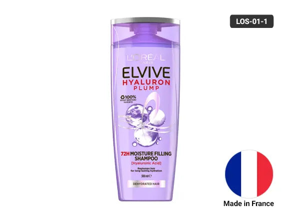 Loreal Elvive Hyaluron Plump Moisture Filling Shampoo 300ml in Sri Lanka 