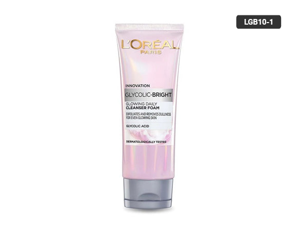 Loreal Glycolic Bright Glowing Daily Cleanser Foam 50ml in Sri Lanka 