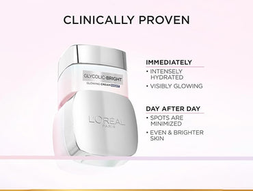 Loreal Glycolic Bright Glowing Night Cream 50ml - INDONESIA in Sri Lanka