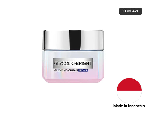 Loreal Glycolic Bright Glowing Night Cream 50ml in Sri Lanka 