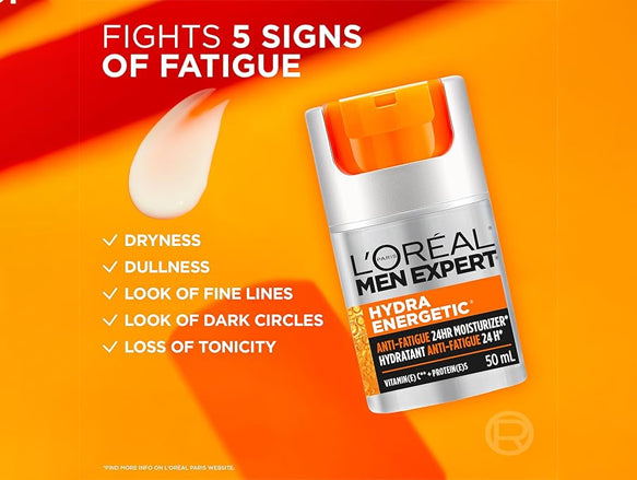 Loreal Men Expert Hydra Energetic 24HR Moisturizer 50ml - CANADA in Sri Lanka 