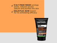 Loreal Men Expert Pure Charcoal 3 in 1 Face Wash 100ml in Sri Lanka