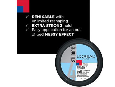 Loreal Paris Studio Line Remix 24H Fibre Paste 150ml in Sri Lanka