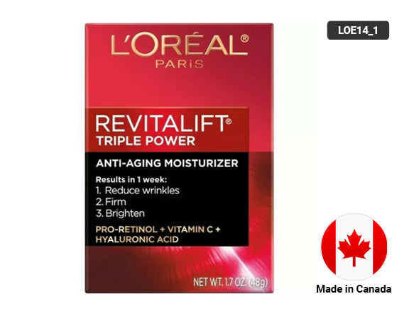 Loreal Revitalift Triple Power Anti-Aging Moisturizer 50ml - CANADA in Sri Lanka 