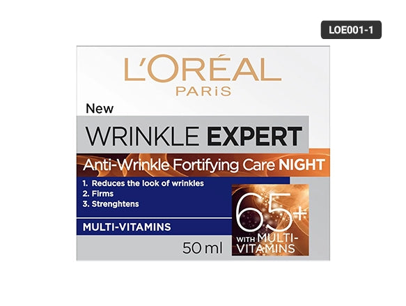Loreal Wrinkle Expert 65+ Night Cream 50 ml in Sri Lanka 