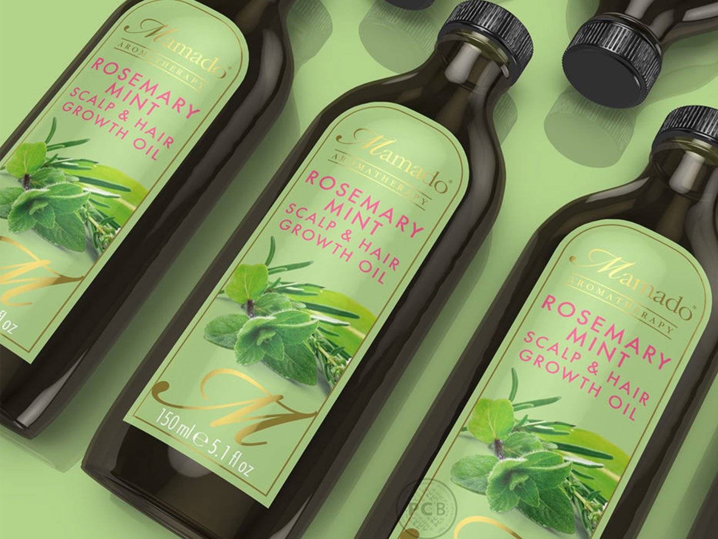 Mamado Rosemary Mint Scalp and Hair Growth Oil 150ml in Sri Lanka