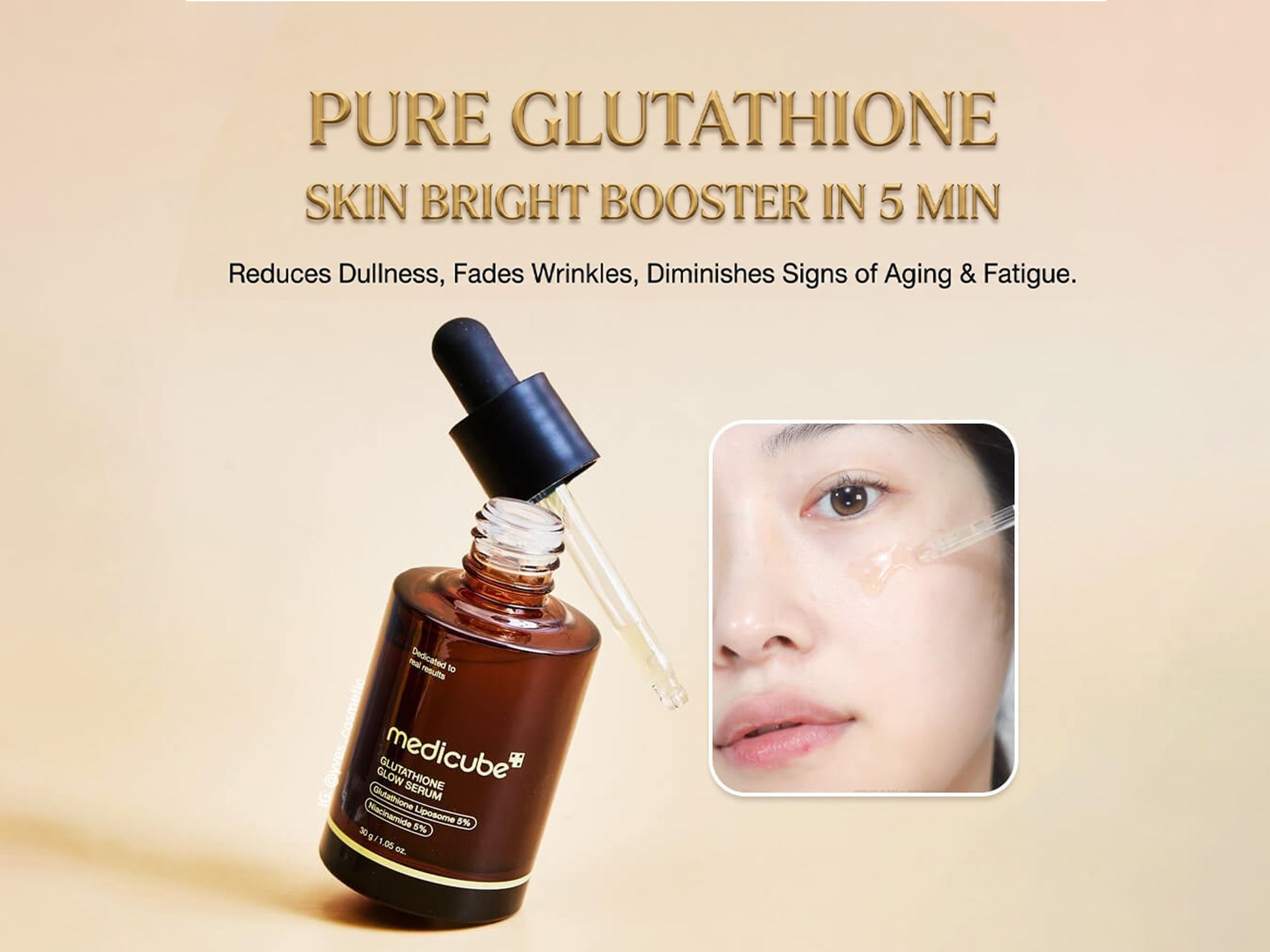 Medicube Glutathione Glow Serum 30g in Sri Lanka