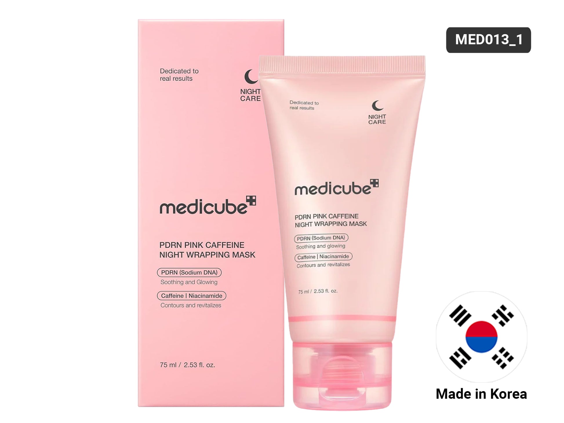 Medicube PDRN Pink Caffeine Night Wrapping Mask 75ml in Sri Lanka