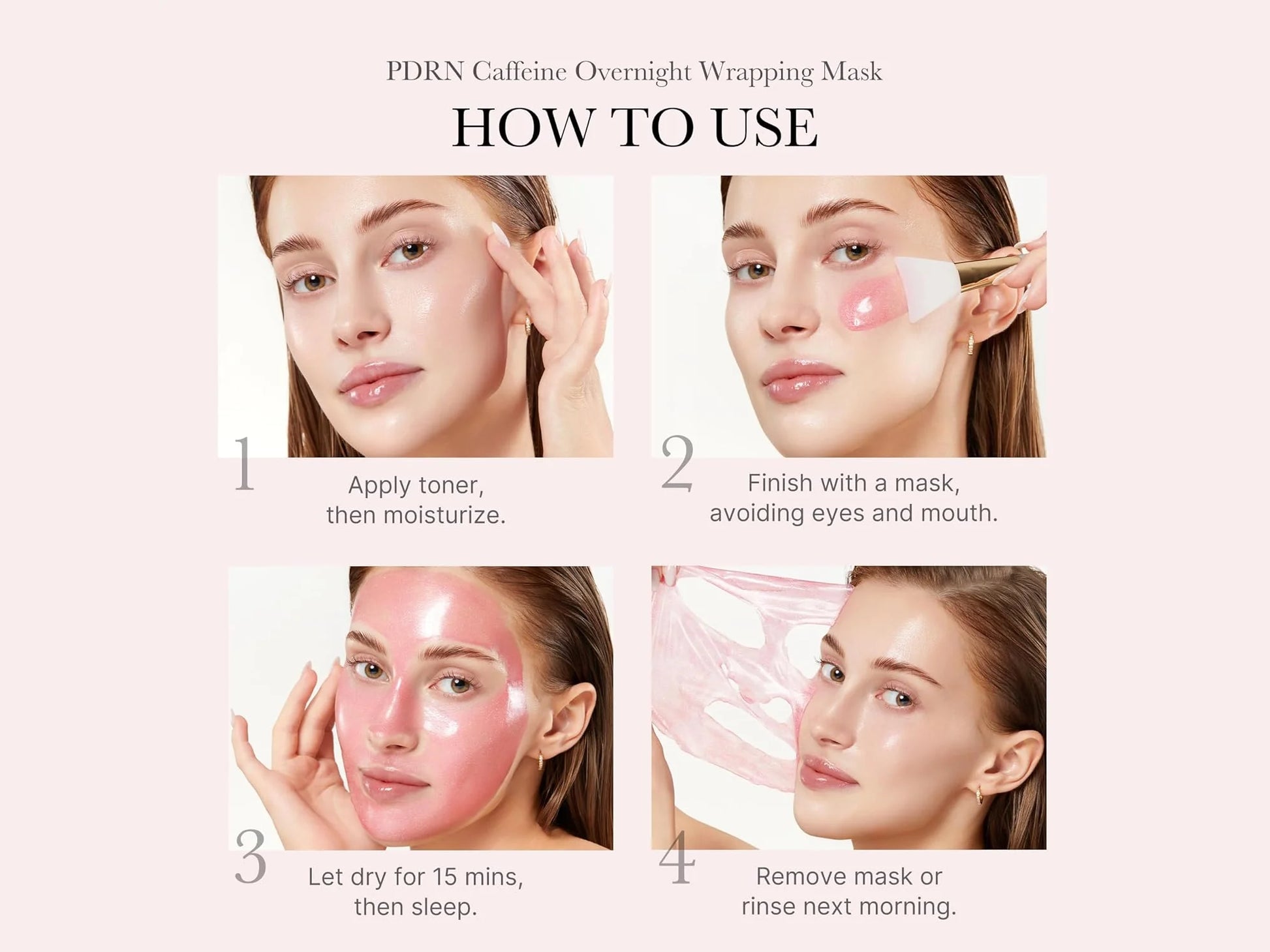 Medicube PDRN Pink Caffeine Night Wrapping Mask 75ml in Sri Lanka