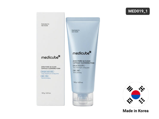 Medicube Zero Pore SA Clear Capsule Cleansing Foam 120g in Sri Lanka