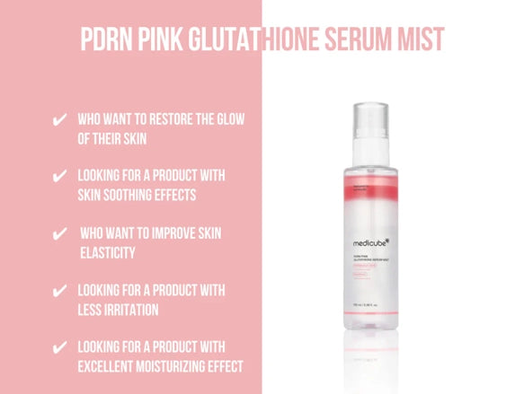 Medicube PDRN Pink Glutathione Serum Mist 100ml
