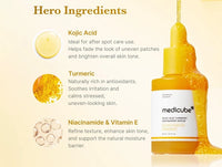 Medicube Kojic Acid Turmeric Niacinamide Serum 30ml