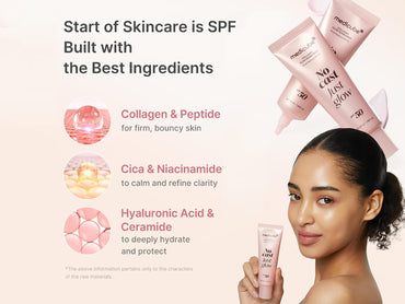Medicube No Cast Just Glow Collagen Sunscreen SPF 50 50ml in Sri Lanka