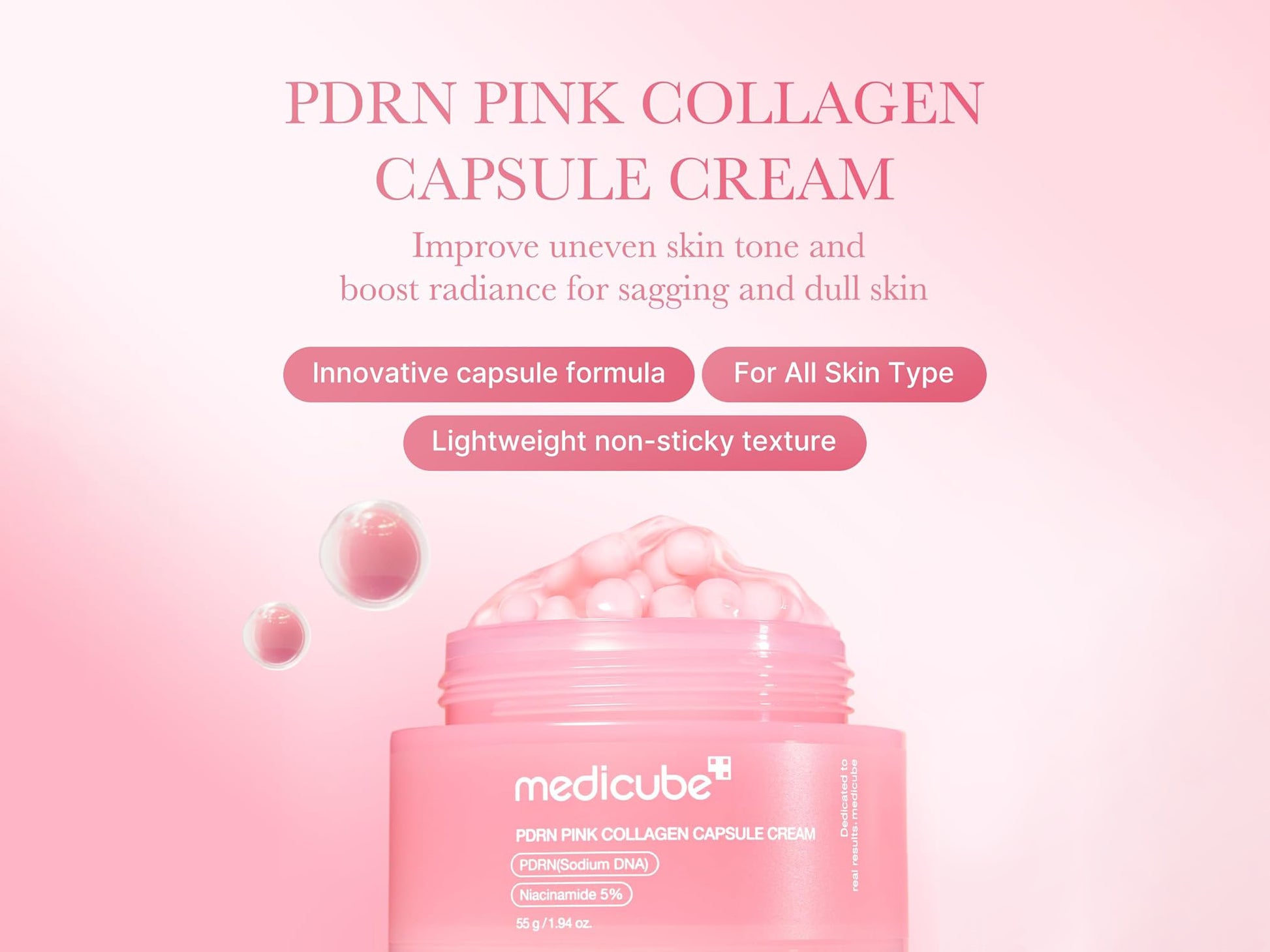 Medicube PDRN Pink Collagen Capsule Cream 55g in Sri Lanka