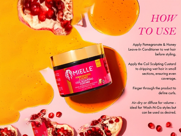 Mielle Pomegranate and Honey Coil Sculpting Custard 340g in Sri Lanka