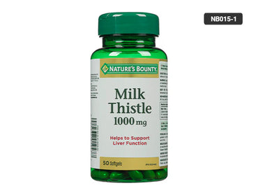Natures Bounty Milk Thistle 1000mg 50 softgels in Sri Lanka