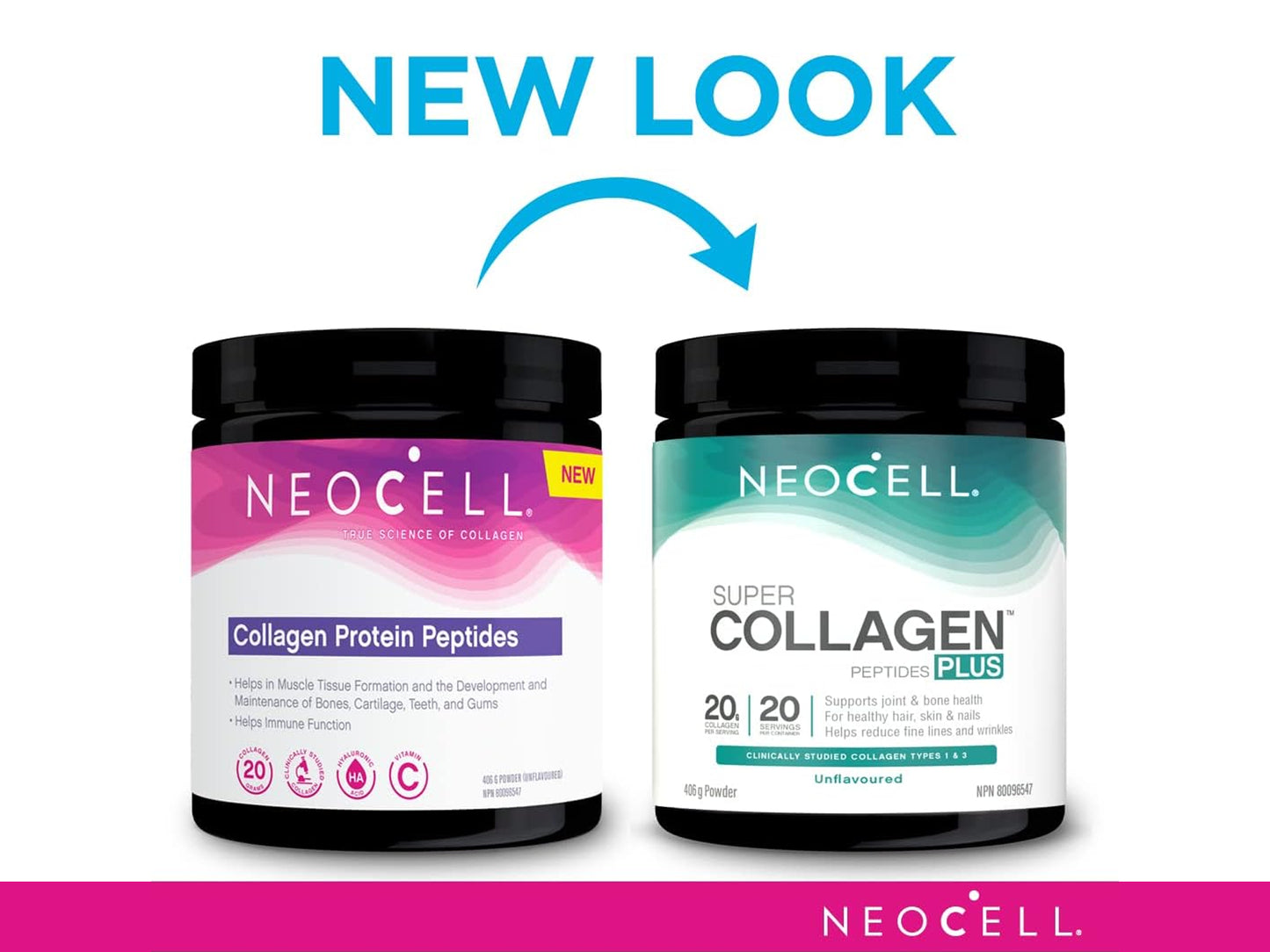 Neocell Super Collagen Peptides Plus Unflavored Powder 406g in Sri Lanka